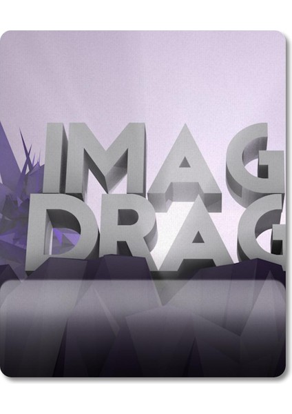 Imagine Dragons Bilek Destekli Mousepad Model - 4