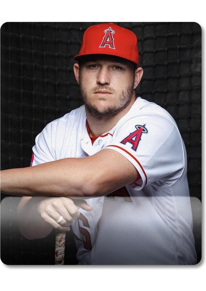 Mike Trout Bilek Destekli Mousepad Model - 2