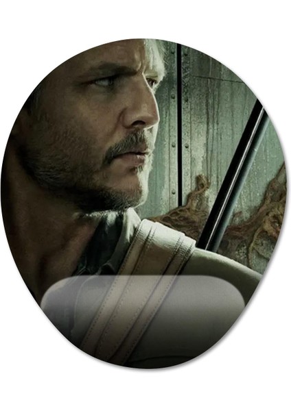 The Last Of Us Dizi - Tv Bilek Destekli Mousepad Model - 2 Oval