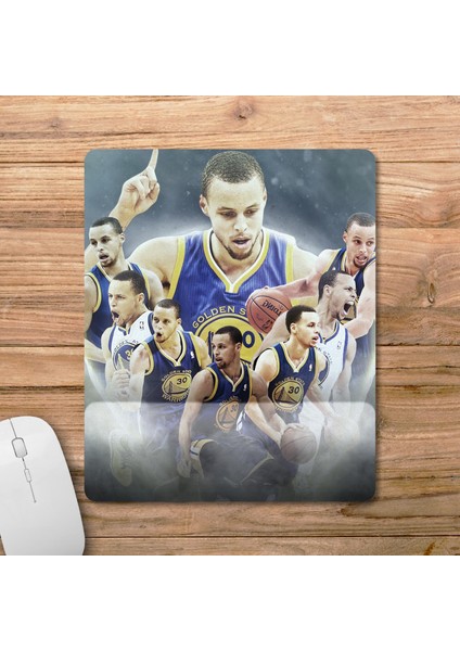 Stephen Curry - Steph Curry - Golden State Warriors - Nba Bilek Destekli Mousepad Model - 3 fiyatları