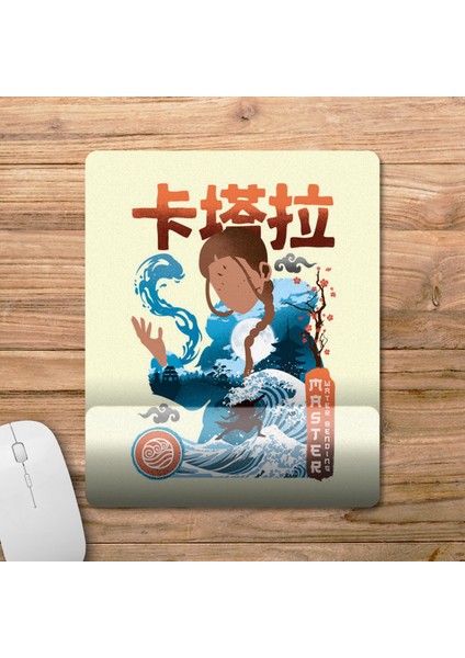 Avatar The Last Airbender - Katara Bilek Destekli Mousepad Model - 1 fiyatları