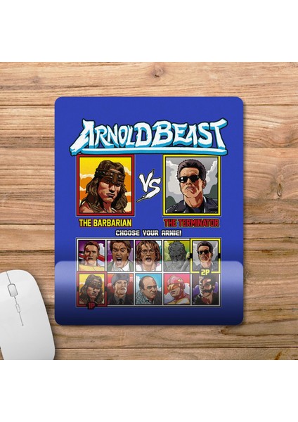 Arnold Shwarzenegger Fighter Bilek Destekli Mousepad Model - 1 fiyatları