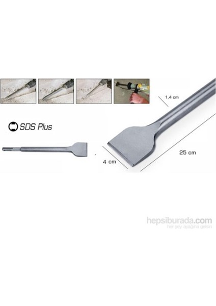 Sds Plus Geniş Keski 14*250