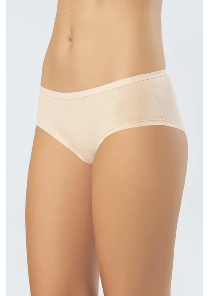 918 Siyah-Ten Kadın 2'li Paket Likralı Pamuk Renkli Hipster Külot fiyatları