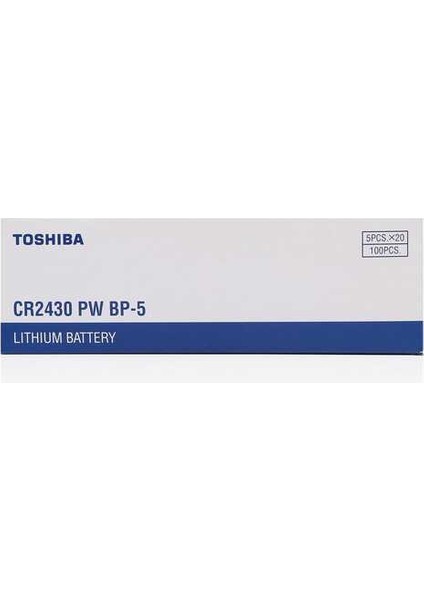 Cr 2430 Lithium 5aposli Pil