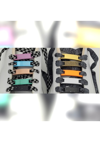 Metal Ayakkabı Bağcık Süsü 2 Adet modelleri