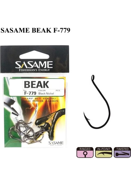 Beak F-779 Black Nickel Iğne