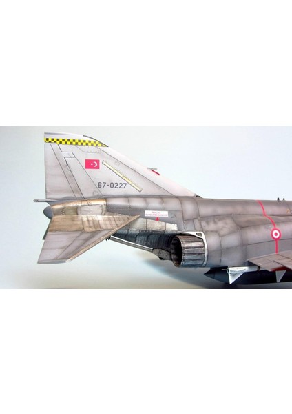 F-4 E/f Phantom 2 Pm Model Demonte Plastik Uçak Maket Kiti