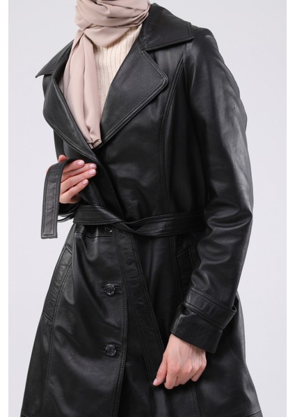 Kadın Deri Pardesü modelleri