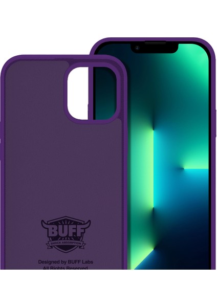 iPhone 13 Pro Max Rubber S Kılıf Purple