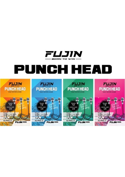 Punch Head #1/0 Jighead 7gr