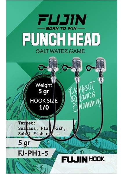 Punch Head #1/0 Jighead 7gr fırsatları