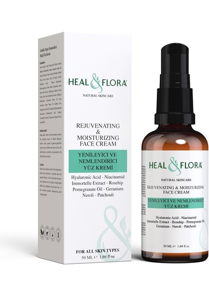 Yenileyici ve Nemlendirici Yüz Kremi 50 ml fiyatları