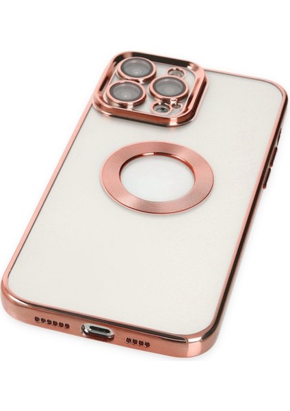 Techgross iPhone 14 Pro Kılıf Slot Silikon - Rose Gold