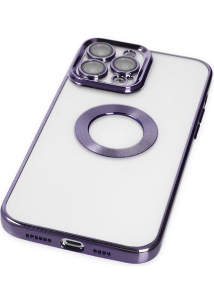 Techgross iPhone 14 Pro Kılıf Slot Silikon - Mor
