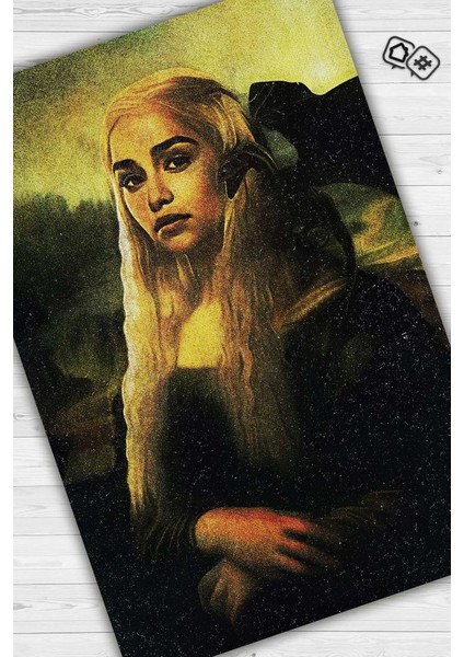 Daenerys Dokuma Tabanlı Yıkanabilir Game Of Thrones Halısı