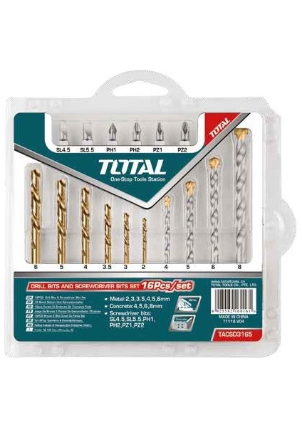 Tacsd3165 Matkap Uçları Seti