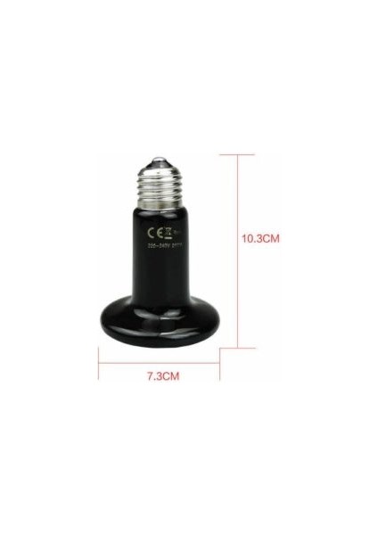 Seramik Isıtıcı Ampul 75 Watt
