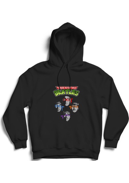 The Ninja Beatles, Rock Metal Çocuk Kapüşonlu Sweatshirt Hoodie