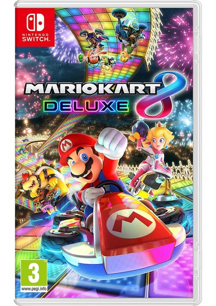 Switch OLED Yeni Nesil Konsol 64GB + Mario Kart 8 Deluxe Oyunlu Bundle