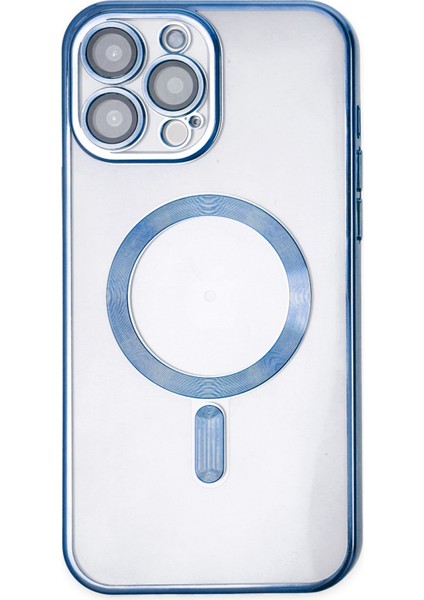 iPhone 13 Pro Max Kılıf Kross Magneticsafe Kapak - Sierra Blue