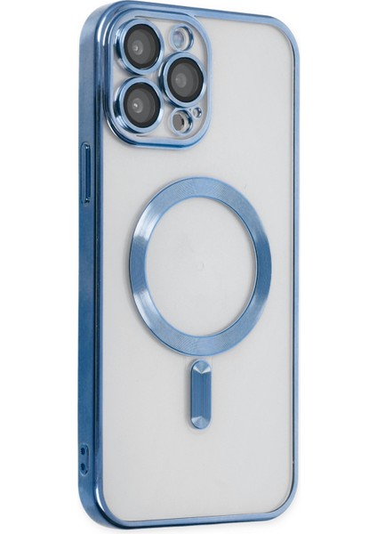 iPhone 13 Pro Max Kılıf Kross Magneticsafe Kapak - Sierra Blue