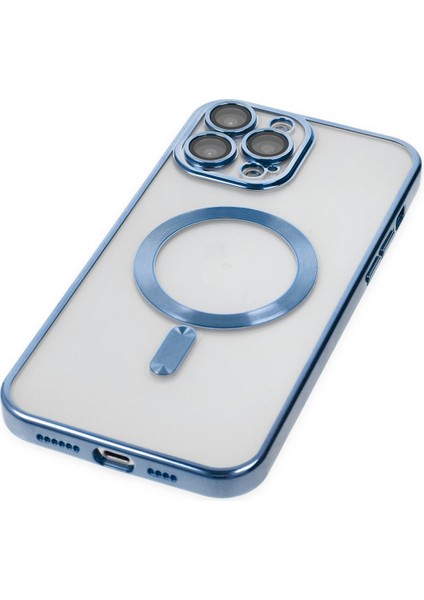 iPhone 13 Pro Max Kılıf Kross Magneticsafe Kapak - Sierra Blue