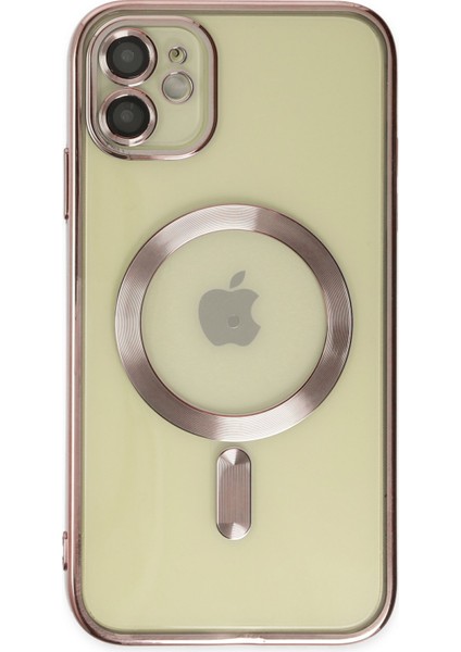 iPhone 11 Kılıf Kross Magneticsafe Kapak - Rose