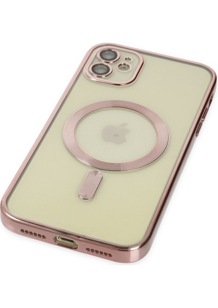 iPhone 11 Kılıf Kross Magneticsafe Kapak - Rose