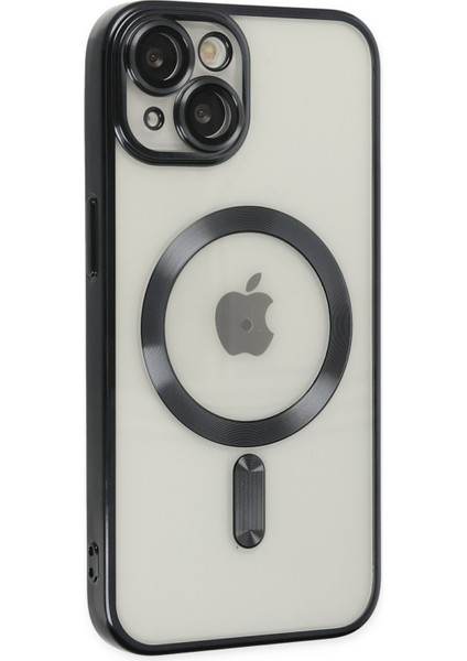 Happycase iPhone 13 Kılıf Kross Magneticsafe Kapak - Siyah