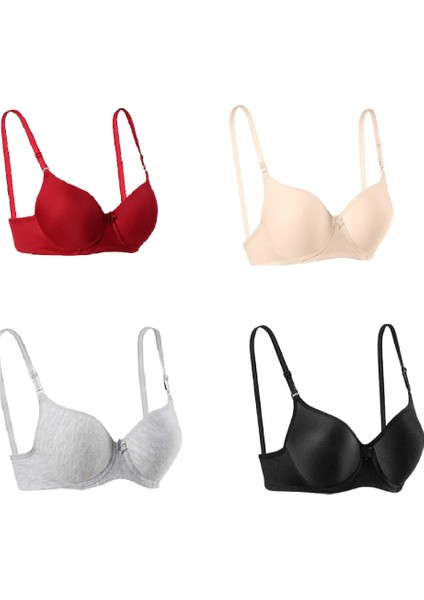 Dolgusuz Telsiz 4 Lü Sütyen