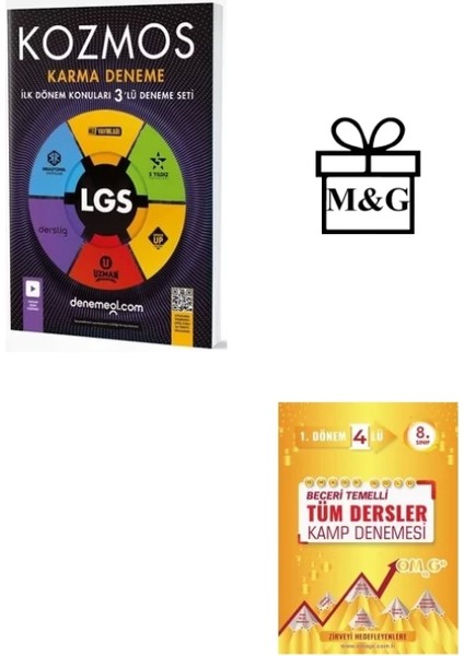 LGS 8.sınıf Ilk Dönem Kozmos ve Tüm Dersler Kamp Deneme