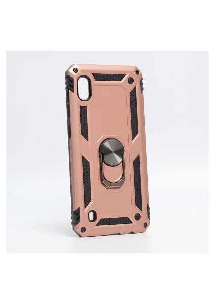 A10 Kılıf Zore Vega Tank Sert Yüzüklü Standlı Zırh Koruma Kapak