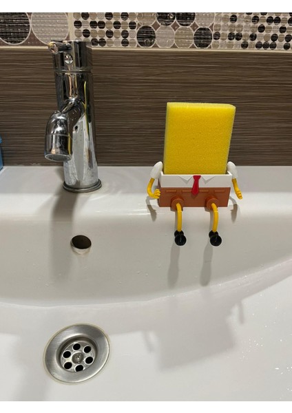 Markamakina Süngerlik ve Sünger Tutacağı Sponge Bob