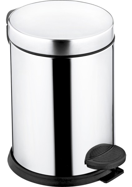 Metal Pedallı Çöp Kovası 12 Lt. Mikro BEE453
