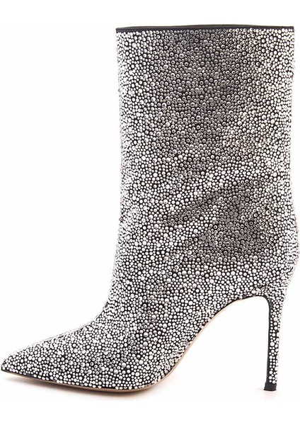 Deri Kadın Topuklu Çizme 66715 fiyatları