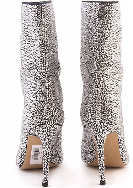 Deri Kadın Topuklu Çizme 66715 fırsatları