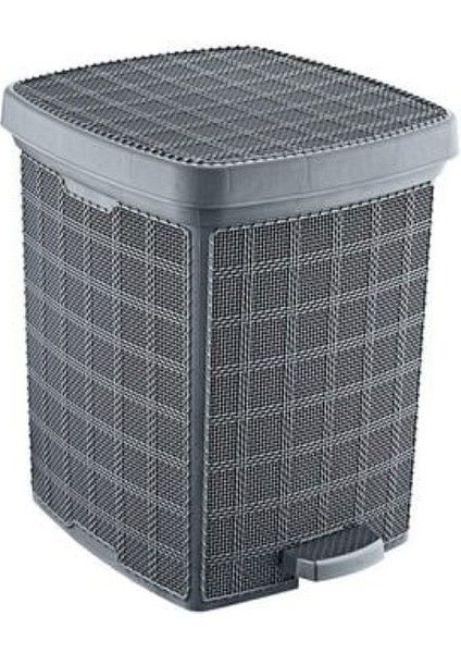 Jute Pedallı Çöp Kovası No:2 Ak 606