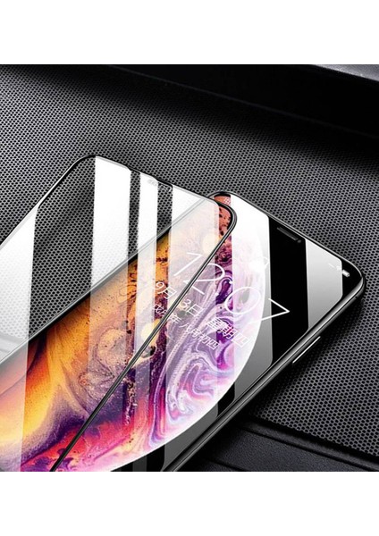 Apple iPhone SE 2 2020 Beyaz Ekran Koruyucu 6D Kırılmaz Cam - Ultra Darbe Emici Etkin Koruma - Ekranı Tam Kaplar