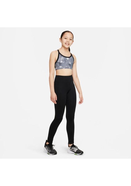 Sportswear Icon Clash Genç Kız Siyah Sporcu Sütyeni DQ8927-084 fırsatları