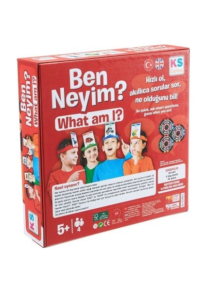 Ks Games Ben Neyim What Am I Oyunu Tahmin Etme Oyunu