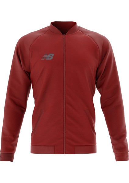 New Balance Erkek Sweatshirt TSJ2211-RED