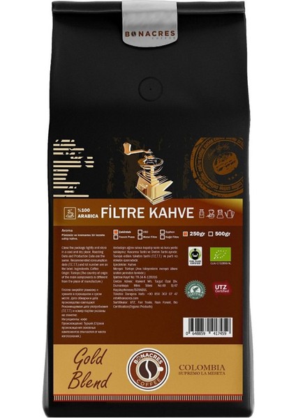 Gold Blend Filtre Kahve 250 gr