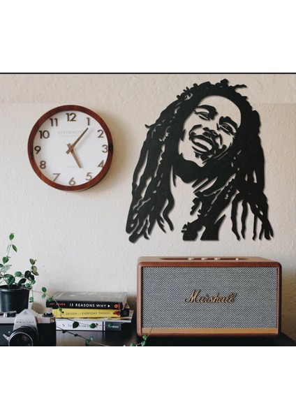 Bob Marley Dekoratif Tablo