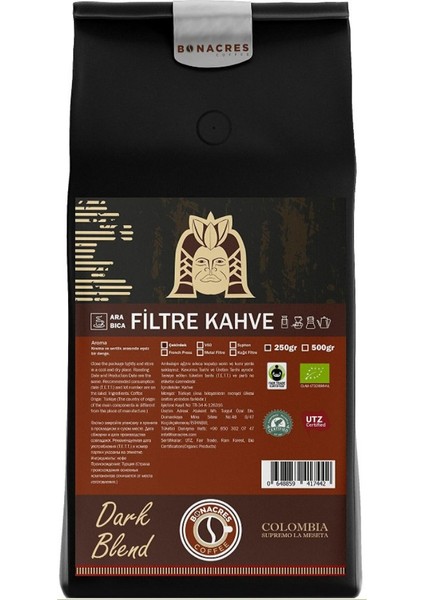 Dark Blend Filtre Kahve 250 gr