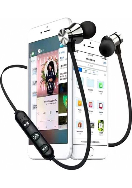 Dvıp Y40 Sports Mıknatıslı Bluetooth 5.0 Kulaklık Siyah