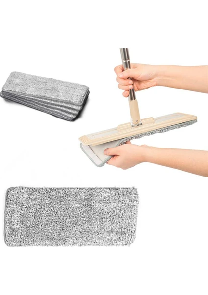 Bee Home Mikrofiber Tablet Mop Yedeği Ak 578