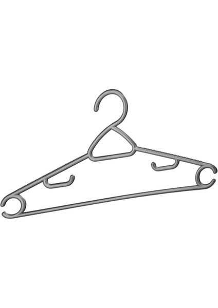 Klas Elbise Askısı 4'lü Ak 296