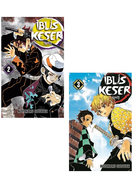 Iblis Keser 2-3. Ciltler Manga Seti
