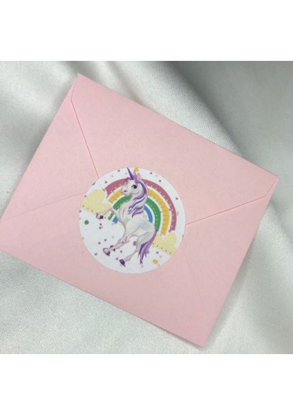 Unicron Sticker Gökkuşağı Rainbow Hero Kids Tek Boynuzlu At Çocuk Etiketi 4 Cm-33 Adet fiyatları